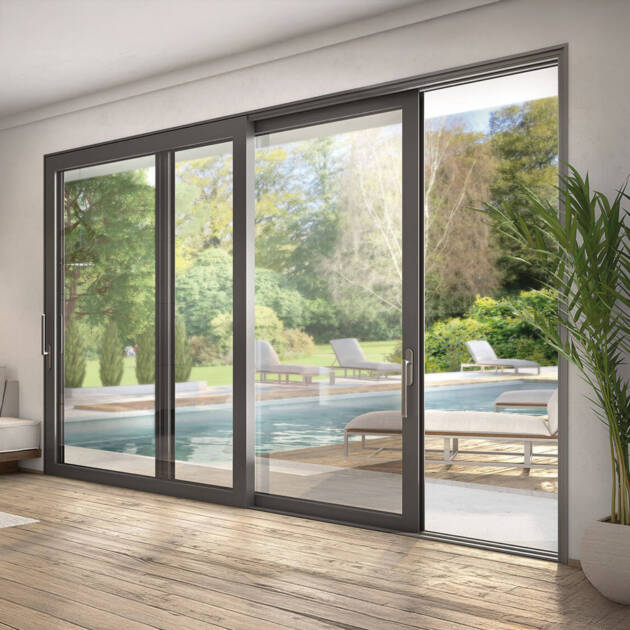 Lift and Slide Aluminium Doors